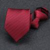 Married Men'S Red Zipper No-Tie Formal Tie Business Black Professional Groom Korean Version One-Pull Tie