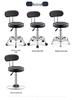 Swivel Beauty Bar Chair with Backrest and Lift Adjustment