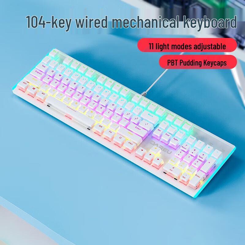 

DAREU LK165 104-Key Wired Mechanical Keyboard