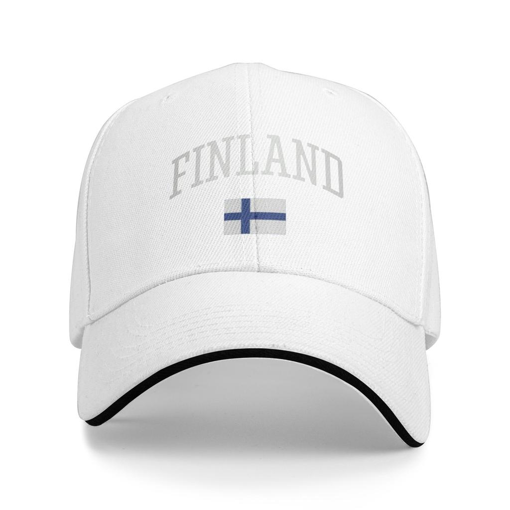 Pride Finnish Flag Finland Country Custom Baseball Caps Men  Adult Female Beach Coquette Hat Peaked Cap