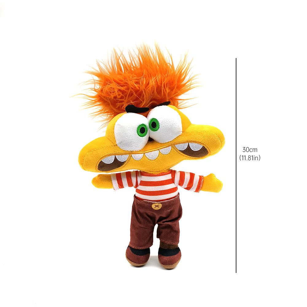 New Inside Out Movie Plush Doll Joy Sadness Anxiety Anger Disgust Fear Characters Stuffed Toys Festival Decoration Birthday Gift