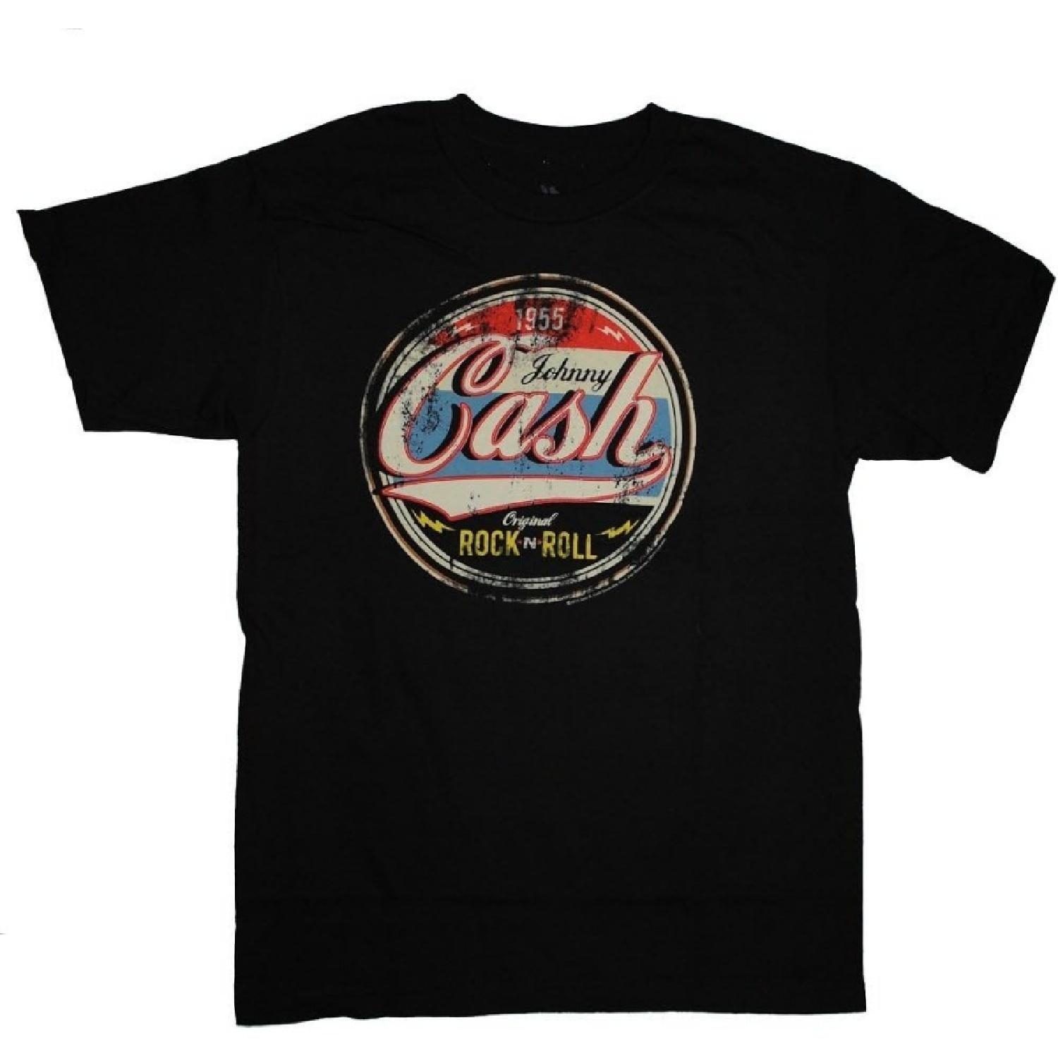 JOHNNY CASH Original Rock & Roll T-Shirt M XXXXXL разноцветный
