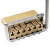 Musiclily Ultra 10.5mm Brass Tremolo Unit Bridge, 6-Point Knife Edge, for Strat & ST Electric Guitars, Hybrid