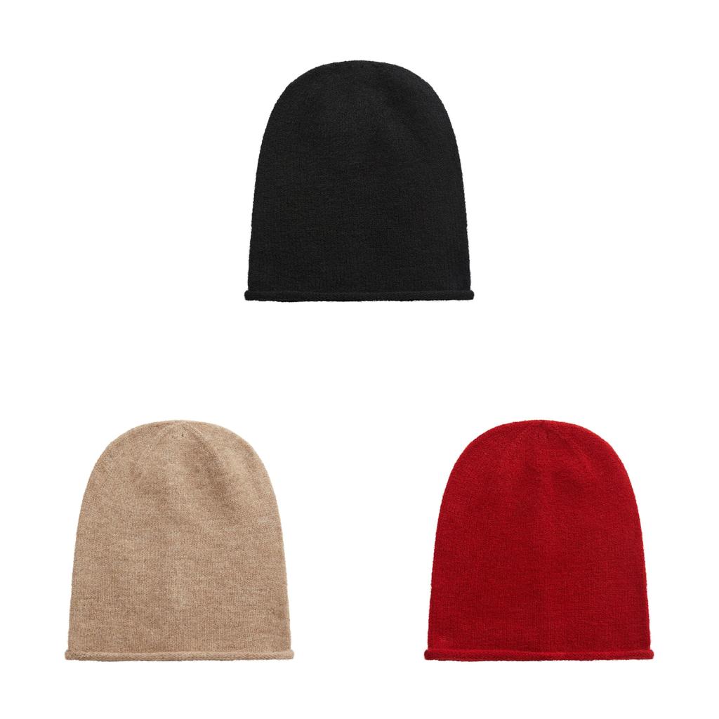 Wool Blend Beanie Hat For Women With Windproof Feature For Fall And Winter Casual Wear