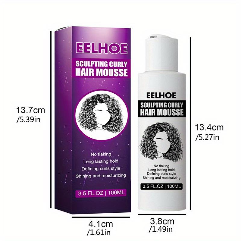 Lockiges Haar Styling Elastin Lockiges Haar Feuchtigkeitsspendendes und Feuchtigkeitsspendendes Haar Flauschiges Styling Haarpflege Elastin