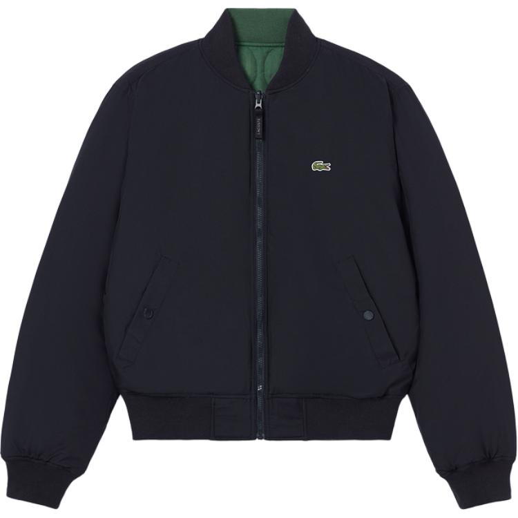 LACOSTE Puffer Jacket Men`s Navy Blue/Green