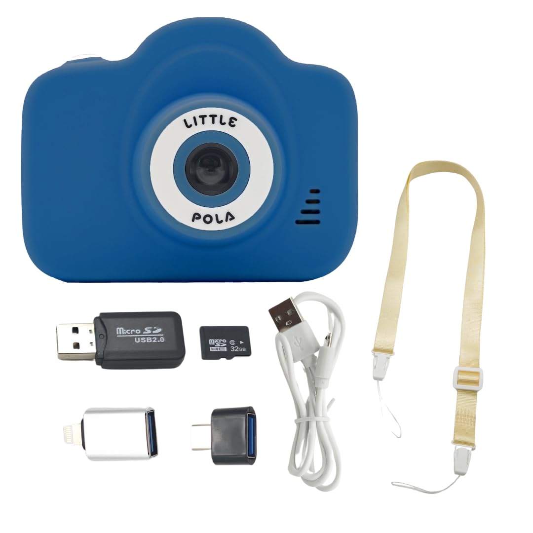 

Ritopora Kids Toy Digital Auto Zoom поставляется с Поставляется с Поставляется с Игрой [Оригинальный продукт] Камера, Камера, Детская камера, Детская