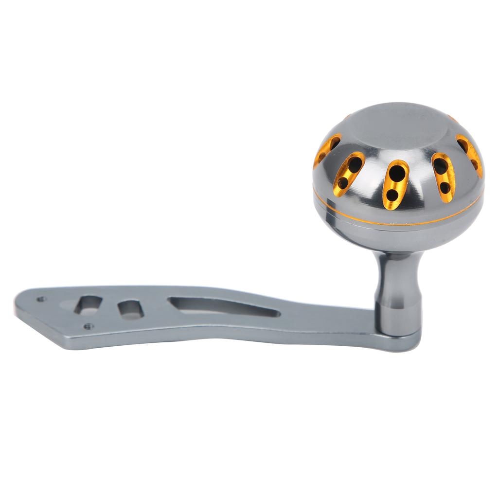 DEUKIO Fishing Reel Handle CNC Knob with Fittings Replacement Parts Accessory (Gun Color)