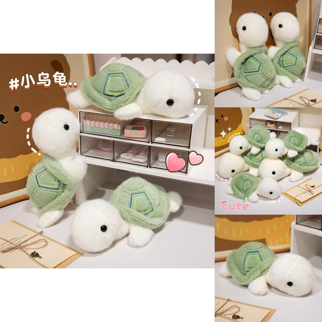 Adorable Plush Turtle Toy Cute Stuffed Animal Doll For Girls Birthday Gift