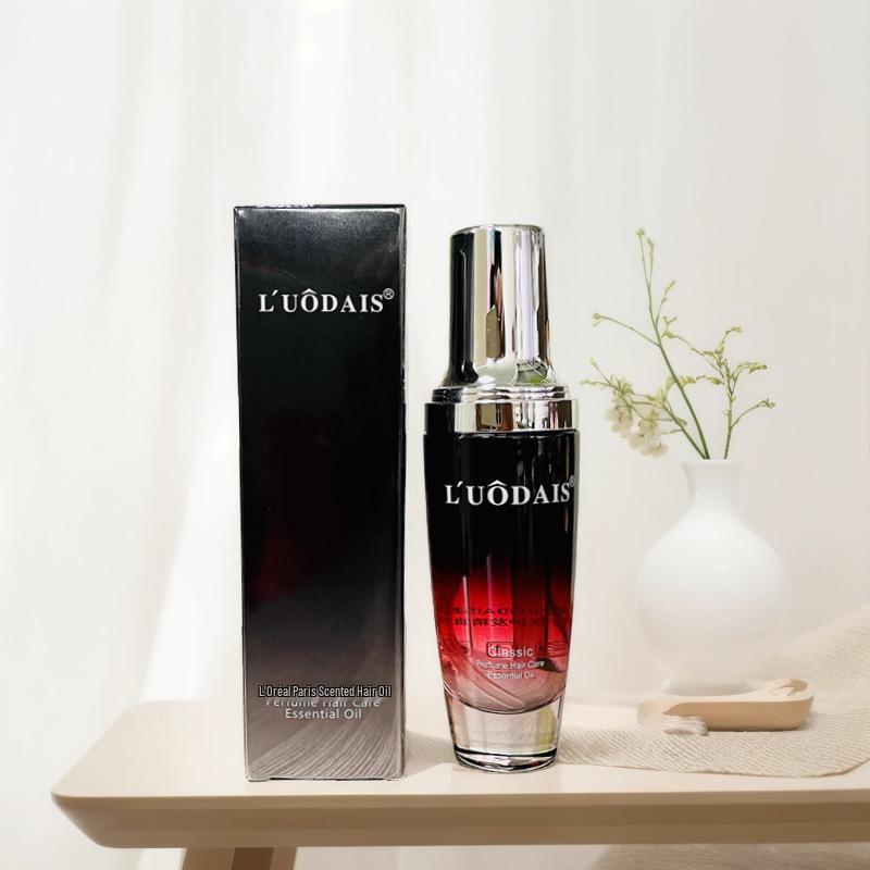 L'Oréal Paris Authentic Smooth & Anti-Frizz Hair Oil for Dry, Damaged Hair - Leave-in Conditioner.