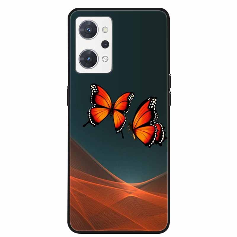 For Oppo Reno 7A 9A Case Phone Cover Soft Silicone Shockproof TPU Funda On For Oppo Reno9 A 5G Protection Capa Reno7 A / Reno9A