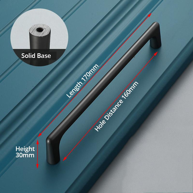KAK Zinc Alloy Pearl Gray Gold Cabinet Handles Solid Drawer Knobs Kitchen Cupboard Door Pulls Furniture Handle Cabinet Hardware