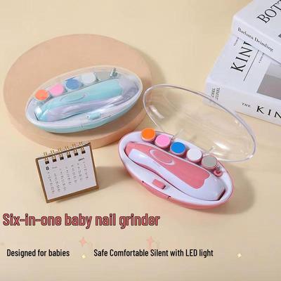 Newborn Safe Electric Nail Trimmer and Anti-Pinch Clipper