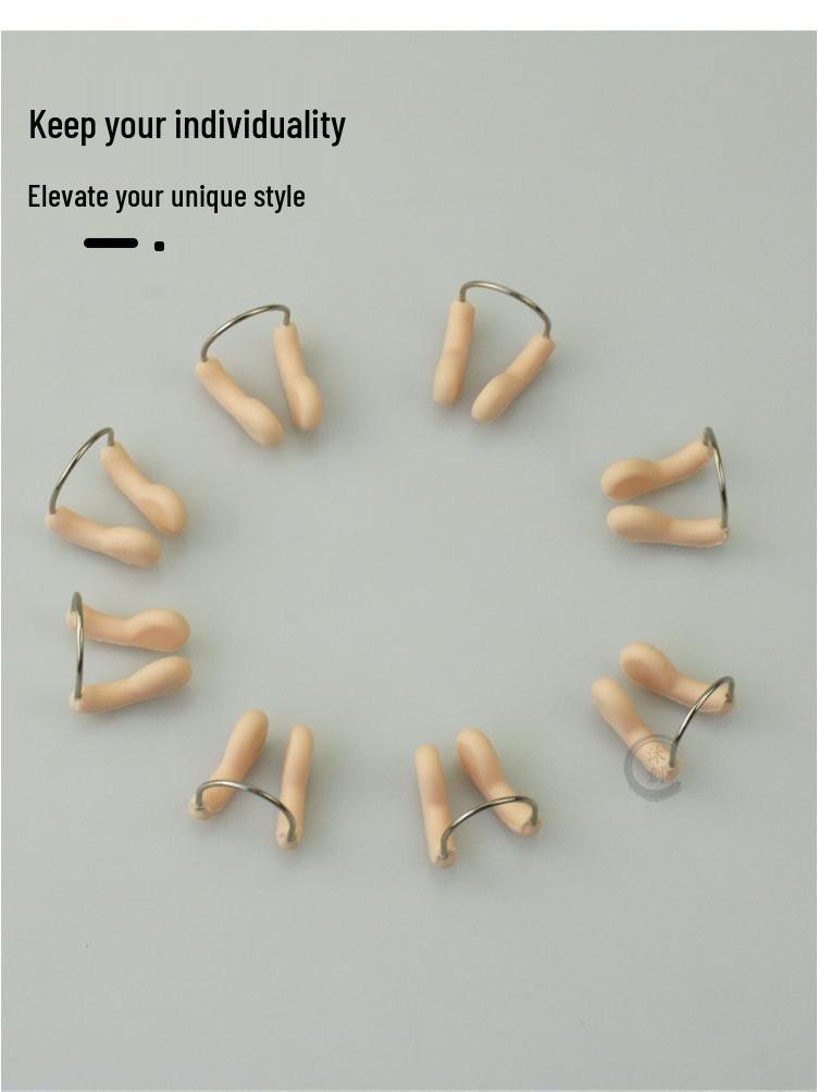 Non-Slip Silicone Swimming Nose Clip: Anti-Choking, Steel Wire, Coach Recommended