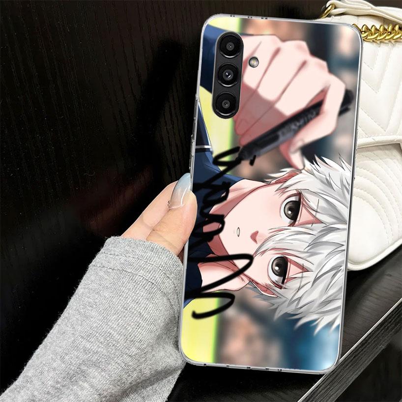 Blue Lock Nagi Seishiro Case for Samsung A17 A16 A56 A36 A26 A15 A55 A35 A25 A14 A54 A34 A24 Phone Cover A13 A53 A33 A23 A05S A0