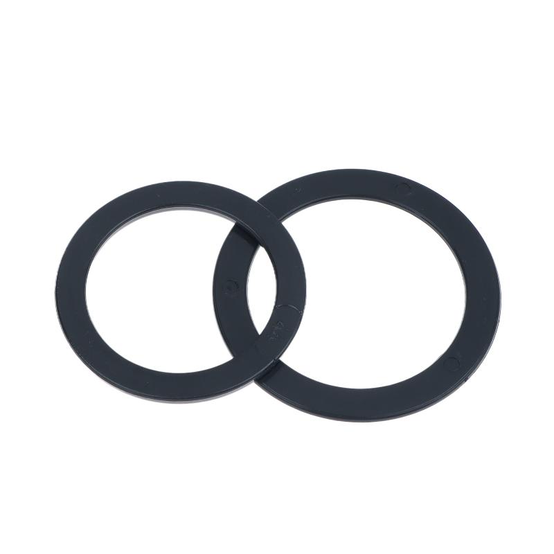 5Pcs Badge Plastic Ring Gasket 37/44/50/58/75Mm In Random Color Suitable For Homemade Badge Machine Molds Making Metal Badges