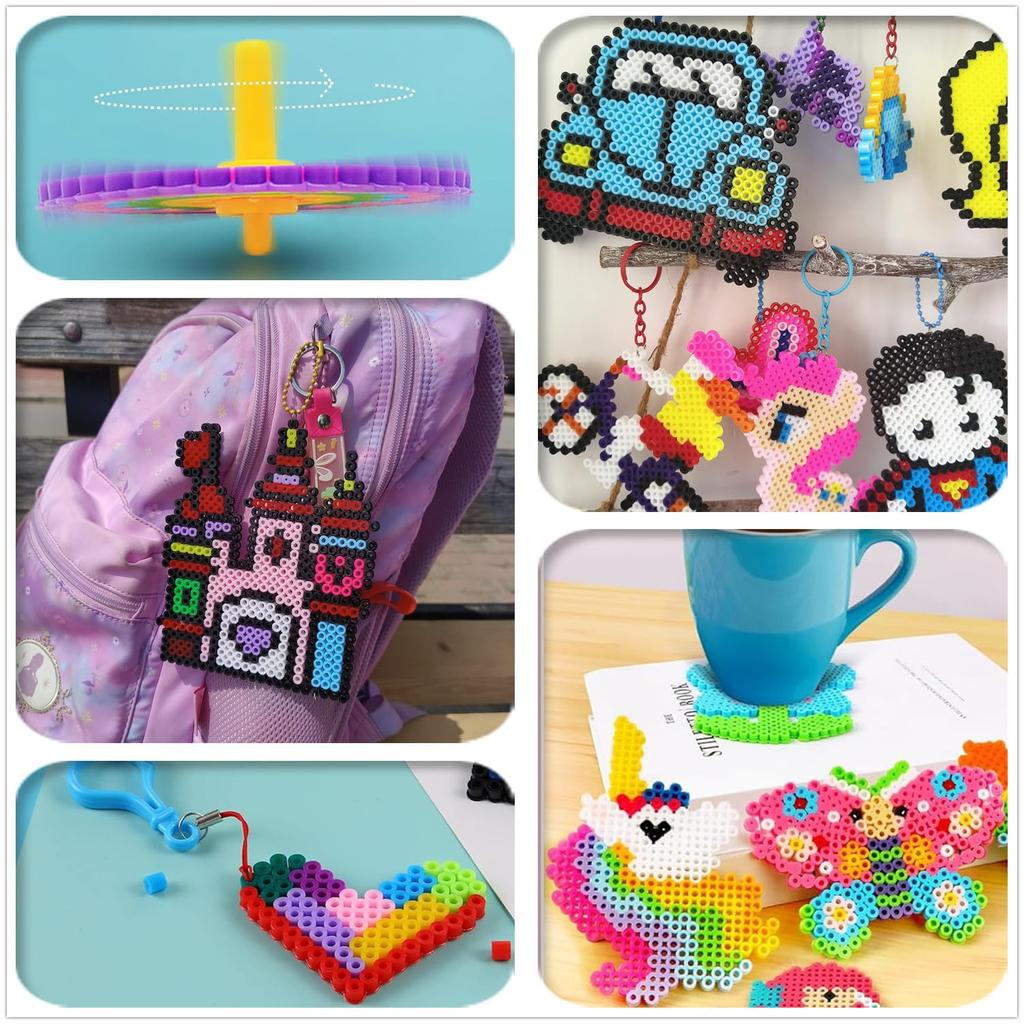 Vytung 13,000 items Youyu Beads Iron Beads 220 patterns available Nail board Fuse beads Pellet Hama 5 mm Craft iron beads...