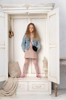 Knittex DR 2501 Leo Dots Tights 40 Den 104-128 Knittex