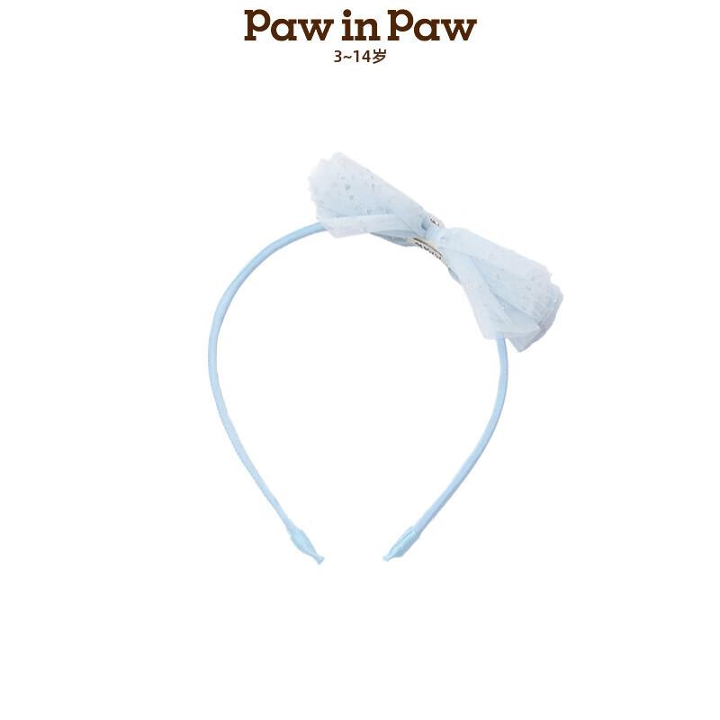 PawinPaw Мультяшный Мишка Заколка для Волос с Бантом для Девочек One Size