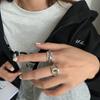 Elegant Hollow Out Design Vintage 925 Sterling Silver Ring For Women Trendy