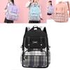 Stylish And Durable 2024 Girls School Backpack For Grades 2 To 6 With Cute Checkered Pattern