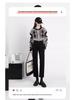 2025 Spring Women's High-Waist Black Slimming Petite Cigarette Jeans