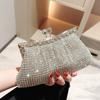 Dinner Internet Celebrity Light Luxury Hand Shoulder Diagonal Cross Women's Bag Dress Fashion Versatile Celebrity Messenger