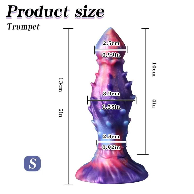 Thorny Anal Dildo   Anal Plug Sex Toys 18+ Huge Butt Plug Analplug Monster Dildo G-spot Stimulator Prostate Massage Fake Dildo