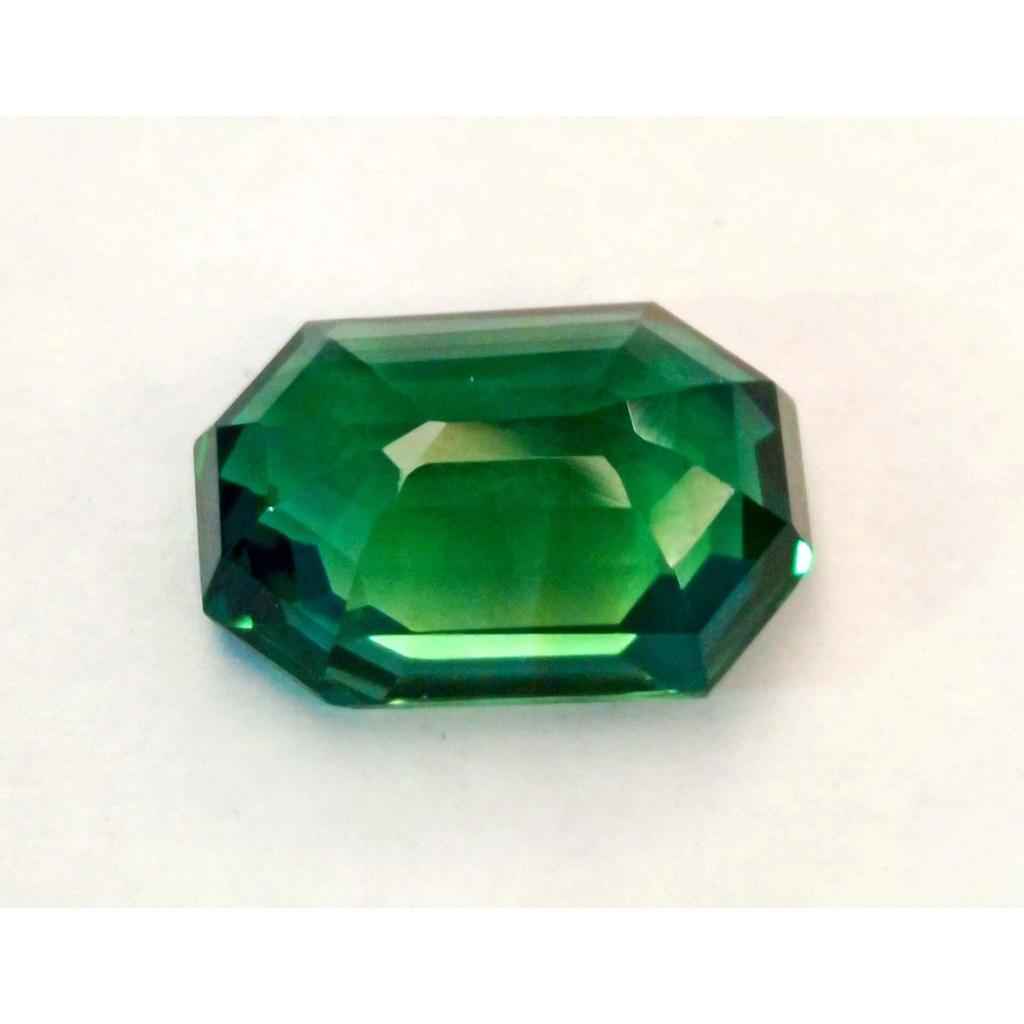 Certified Natural Green Tourmaline Emerald Cut 10-12 Ct Beautiful Gemstone