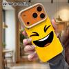 Phone Case: Lambskin 2D Flat Samsung Galaxy A34 A35 M05 M06 S20 S22 S21 FE Plus 5G Protective Case, Big Laugh Emoji, Christmas and Halloween Gift