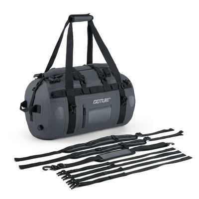 GOTURE Motorrad Sitz Tasche IPX6 Touring Camping Schulter Reflektierend Trommel Touring Sitz Outdoor [40L, Wasserdicht] Tasche, & Touring, Riemen, Klebeband, One-Touch