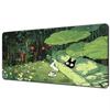 Green plant  Mouse Pad Mousepad Large Abstract Mouse Pad Gaming Deskmat With Lockedge Office Nonslip Carpet