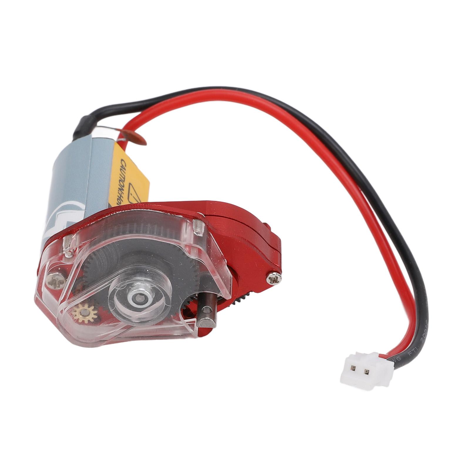 

RC Редуктор з двигуном 050 50T Металевий Пластиковий Прозорий Редуктор для Axial SCX24 124