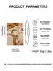 Light Luxury Fashion Square Dial Alloy Strap Roman Numerals Women's Quartz Watch Bracelet Set 5 Piece Set for Holiday Gifts