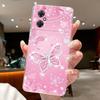 Phone Case For Xiaomi POCO M4 5G / Redmi Note 11R 5G Fundas Butterfly Bow Protective Casing Transparent Soft Silicone TPU Cover