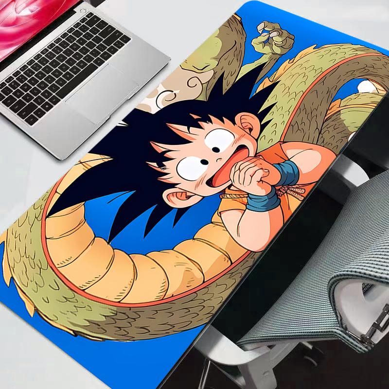 Big Mouse Pads Mouse Pad Dragon Ball DBZ Anime Gabinete Gamer Computer New Desk Mat Keyboard Gaming Accessories Mousepad