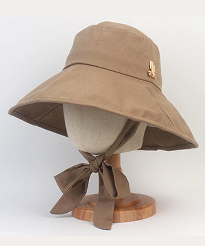 Yunibeosyeolkemiseuteuli Summer Bold String Beige Bucket Hat Summer Bucket Hat