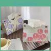 Modern Minimalist Tissue Box Holder With Elegant Design For Home And Car Storage