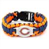 Handgeflochtenes NFL Paracord-Armband für Herren - 32 Teamoptionen für europäische & amerikanische Sportler