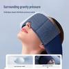 Gravity Micro-Pressure Sleep Eye Mask: Light Blocking & Eye Fatigue Relief