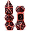 7 Pieces Metal Dices Set DND Polyhedral Solid D&D Dice Set, Used for Role-Playing Games Dungeon and Dragon Dice Games