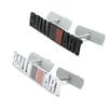 Pour Mitsubishi RALLIART ASX Triton Outlander Lancer Mirage Xpander Triton Métal 3D Badge de Calandre Avant de Voiture Autocollant de Coffre Arrière