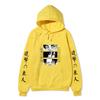 Unisex Attack on Titan Hoodie, Eren Mikasa Levi Anime Eyes Graphic Print Long Sleeve Pullover Hooded Sweatshirt Streetwear