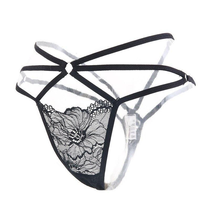 Sexy Lace Women Bandage Transparent Panties G-string Knickers Seamlessr Lingerie 117