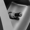 Car Wheel Tire Valve Caps Metal Stem Cover For Volvo Rdesign V90 XC40 V60 S60 V70 XC60 S90 Polestar XC90 V40 V50 AWD Accessory