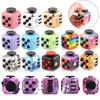 Fidget 6-in-1 Würfel Spielzeug Handkreisel Für Anti-Stress/Anti-Angst Fidget Spielzeug Für KinderTeenagerErwachsene-3.4Cm 40G Mehrere Farben