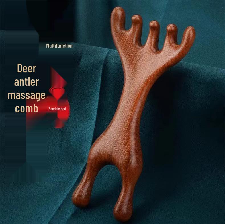 

Antler Six-Claw Head Massager & Scalp Gua Sha Tool