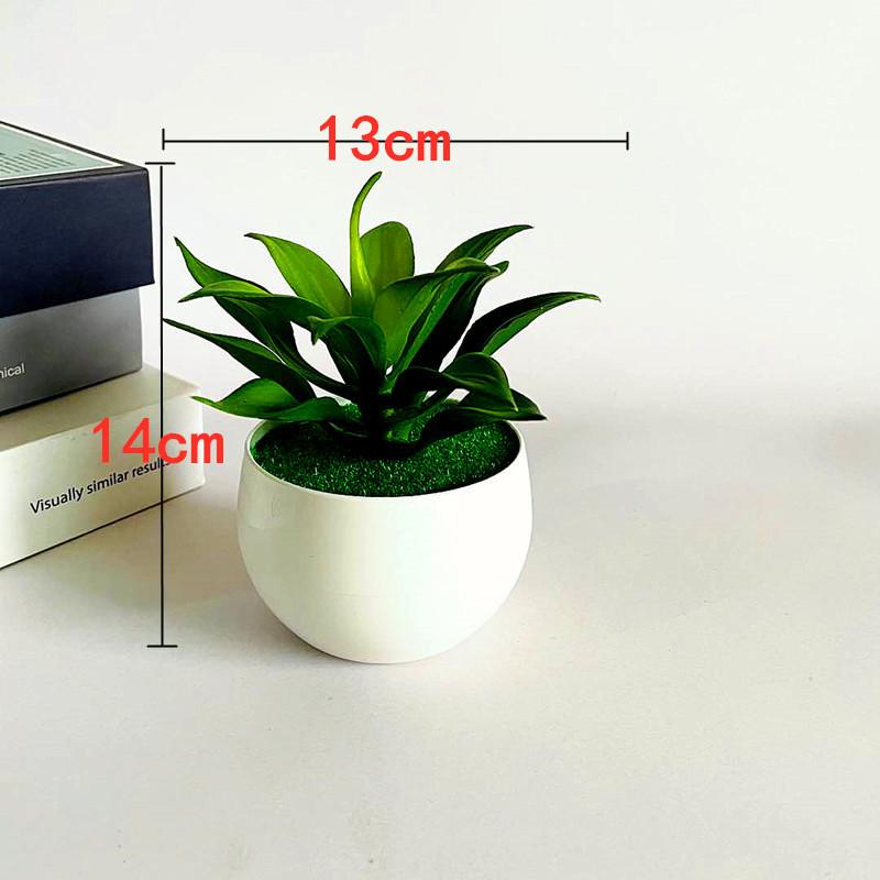 Artificial Sinocrassula Indica Potted Plant Succulent Plant For Home Decor