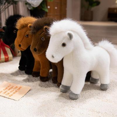 Cute Horse Plush Mascot - New Year Zodiac Family Decor
