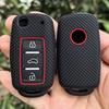 For VW Golf 4 5 6 7 Bora Jetta POLO MK4 MK6 Bora Passat B5 B6 Superb Tiguan Beetle Car Silicone Remote Key Case Cover FOB
